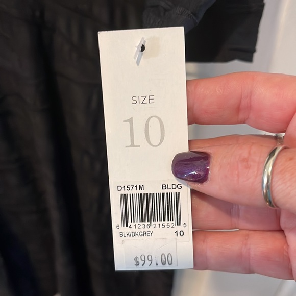 Donna Morgan black dress, size 10 - Picture 5 of 5